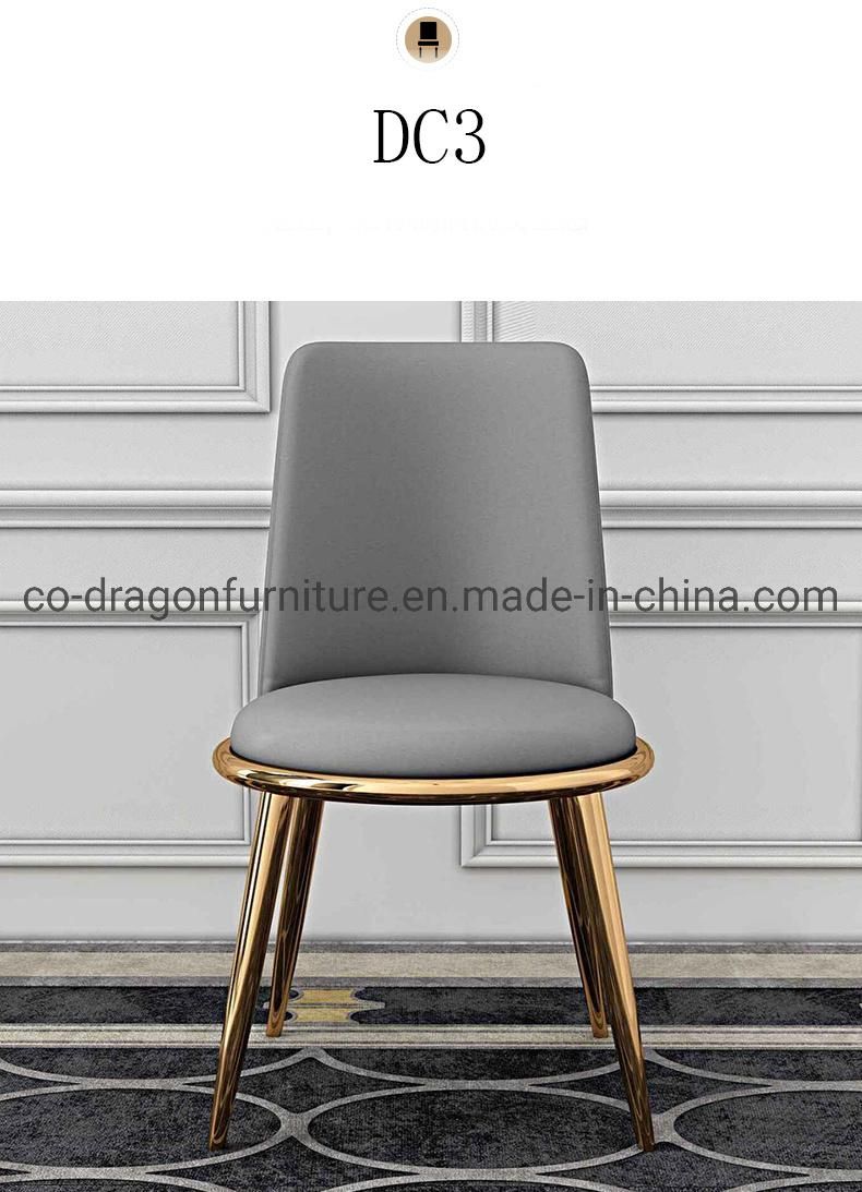 Customized Europe′s Best Selling Velvet Leather Hotel Dining Chair