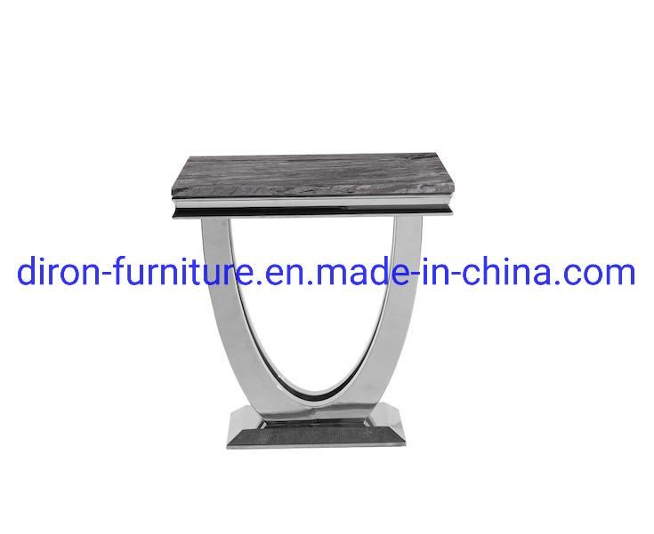 Hot Selling Stainless Steel Marble Dining Table