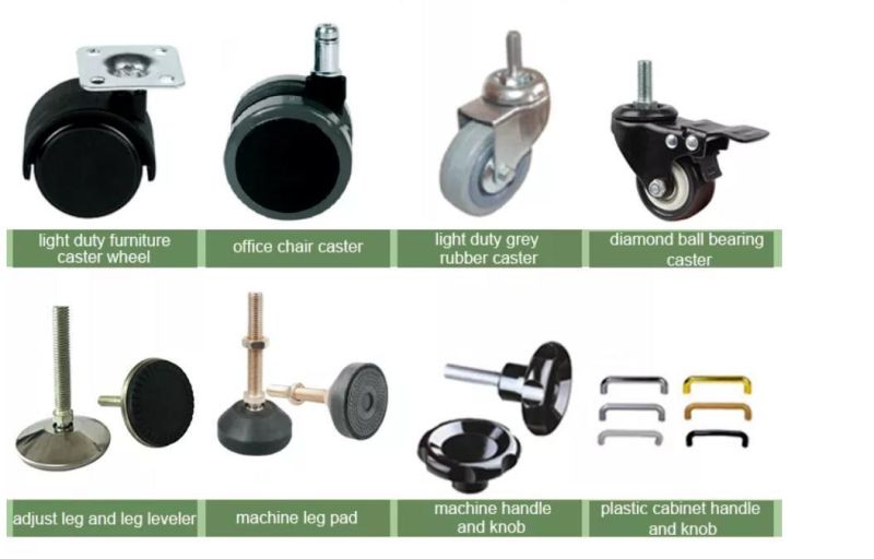 Customized Good Quality 3/4/5 Inch Eco-Friendly PU Swivel Heavy Duty Caster Wheels for Trolley