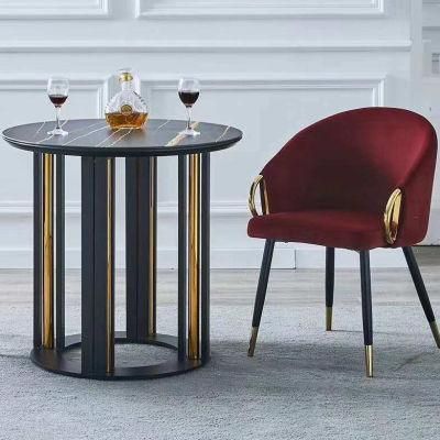 Low Price Modern Velvet Swivel Restaurant Dining Chairs Designs