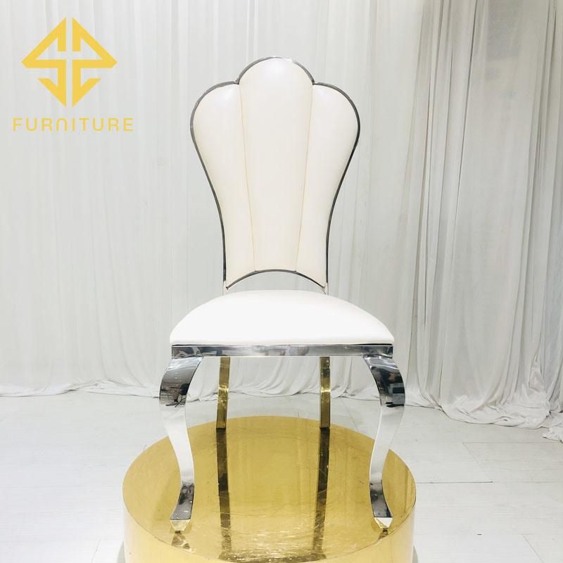 Event Luxury Hotel Banquet Furniture High Back Gold Dining Chair