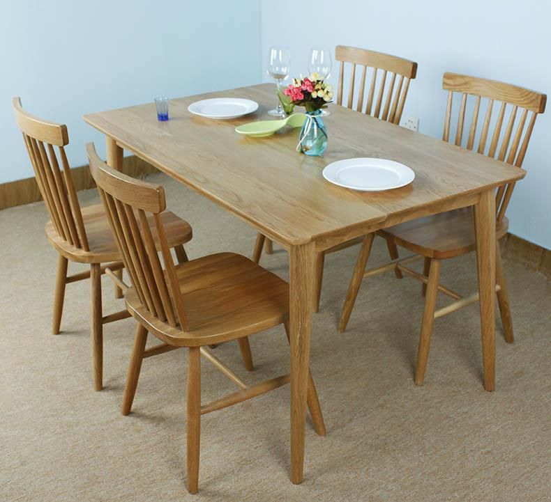 Solid Oak Wood Dining Chair High Quality Dining Chair (M-X1058)