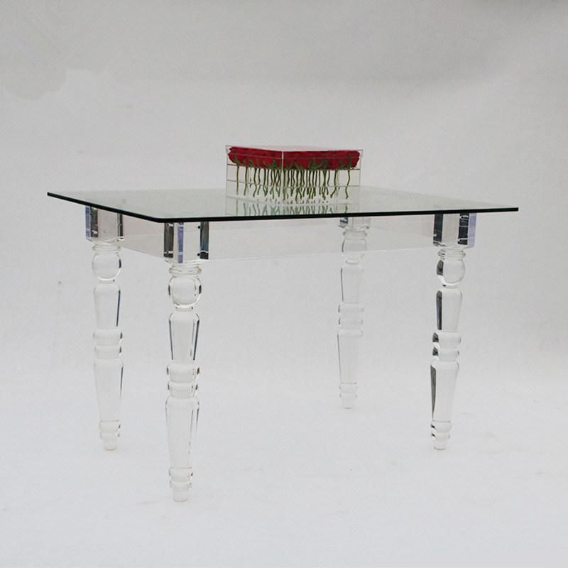 High -End Atmospheric Grade Acrylic /Cystal Dining Table