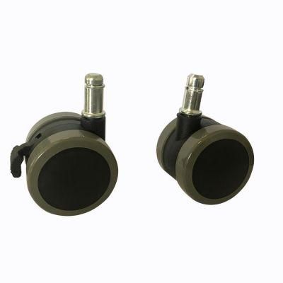 Customized Good Quality 3/4/5 Inch Eco-Friendly PU Swivel Heavy Duty Caster Wheels for Trolley