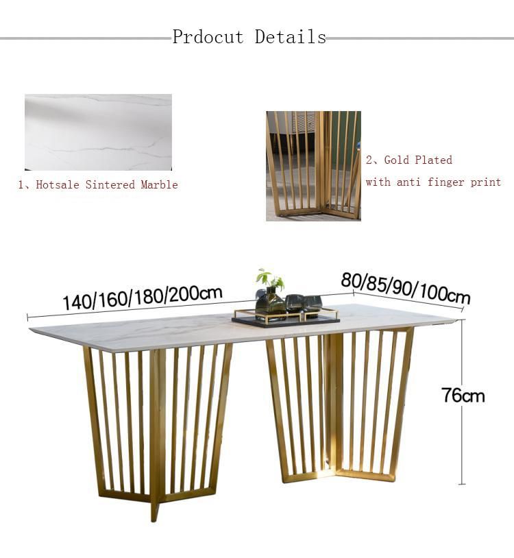 Design Modern Dining Furniture Table and Chairs for Home Furniture