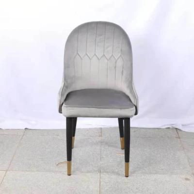 Wholesale Design Room Furniture Nordic Velvet Modern Luxury Dining Chairs