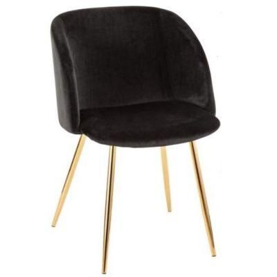 Velvet Golden Dining Chair