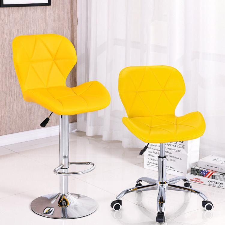 Office Computer Desk for Staff Leather Swivel Chair