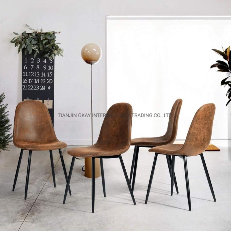 Nordic Velvet Dining Chair Set Modern Luxury Outdoor Dining Room Restaurant Furniture Dining Chair for Dining Room Restaurant