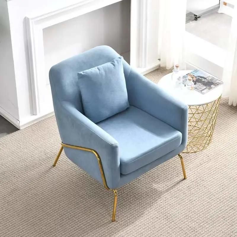 Wholesale Dining Furniture Restaurant Home Modern Flannel Living Room Dining Chair