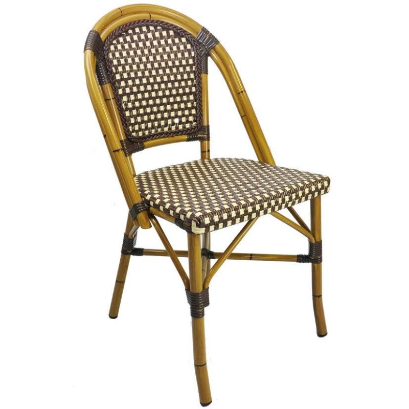 Popular Rattan Dining Chair Restaurant Cafe Chair