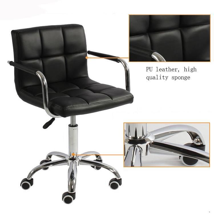 Universal Style Backrest Office Chair Wheel Classic Design Lifting Rotating and Moving Simple and Modernoffice Table and Chair