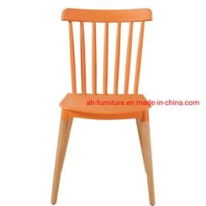 Hot Sale Modern Windsor PP Plastic Dining Chair