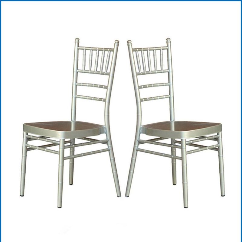 Unfold Stackable Metal Hotel Wedding Dining Hall Modern Tiffany Chair