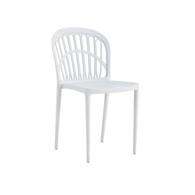 Wholesale White Plastic Chair The Seat and Arm Can Folding for Office Furniture