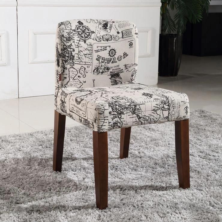 Morden Hotel Resturant Furniture Fabric Dining Chair (M-X1041)