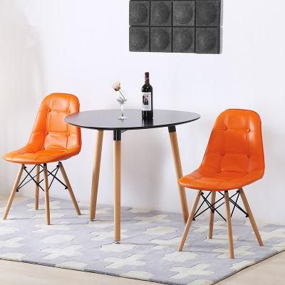 Modern Room Furniture Beech Wood Leg Nordic Upholstered Chair Dining Sets