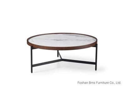 Modern Ceramic Top New Design Round Coffee Table