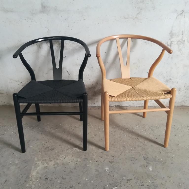 Tea Room Hand-Woven Wishbone Y Chair