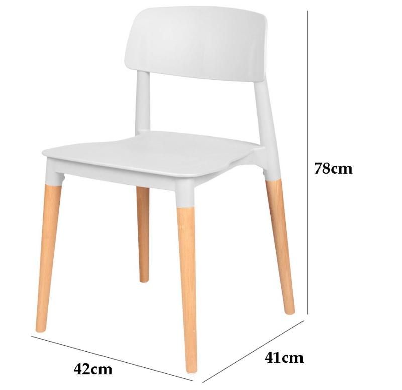 Modern Restaurant Design Chairs Silla Apilable Plastic Dining Chair