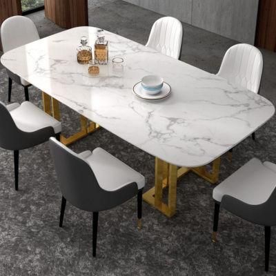 Luxury Modern Minimalist Restaurant Home Dining Table