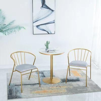 Elegent Leisure Steel Wire Chair Metal Dining Chair