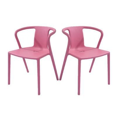 Hottest New design Full Plastic Coffee Chair Restaurant Leisure Chair Plastic Restaurant Commercial Furniture Dining Chair