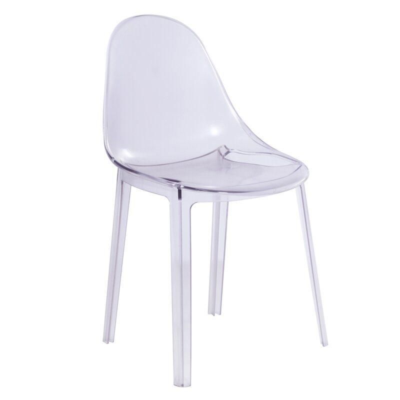 Exquisite Workmanship OEM ODM High Back Steel Leg PP Body Plastic Dining Chairs