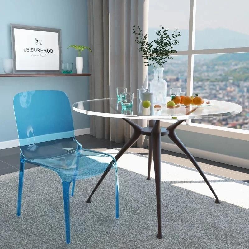 Cheap Leisure Style Modern Design Cheap PP Plastic Chair Dining Room