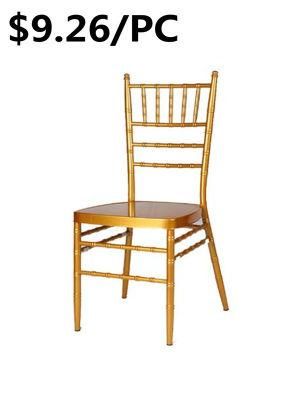 Wholesale Stacking Tiffany Banquet Metal Comfortable Silla Wedding Chiavari Chair