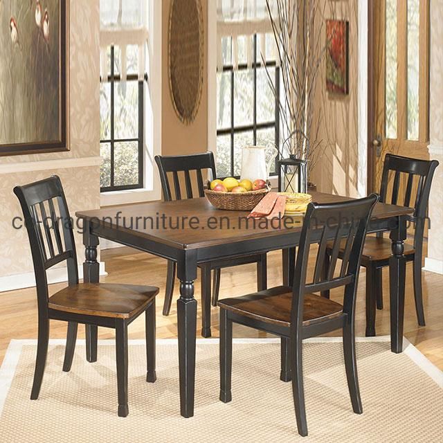 Fashion Wholesale Dining Chair with Wooden Leg for Dining Furniture