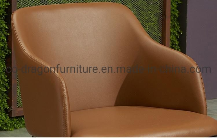 High Quality New Design Home Furniture Wooden Leather Dining Chair