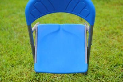 EU Standard Good Price Blue Color Outdoor Cheap Plastic New Folding Chairs for Party, Event, Camoing, Hotel, Home, Garden