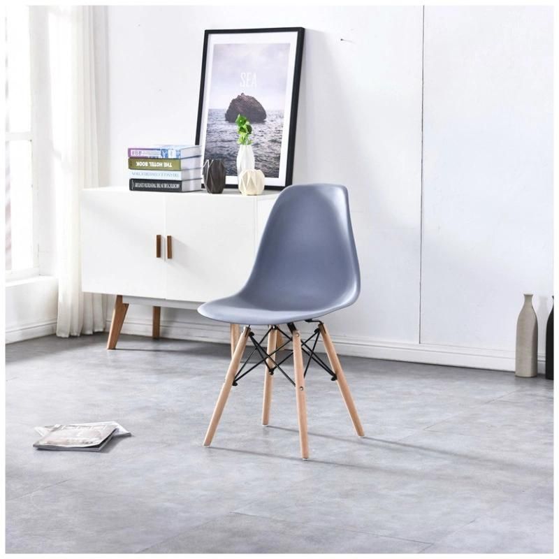 Chinese Stackable Ergonomic Comfortable Cafe Armless Dining Silla Plastic Chair