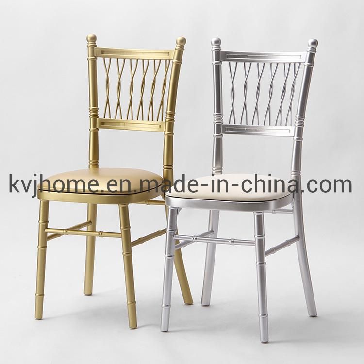 Kvj-7195 Wholesales Wedding Party Banquet Wooden Stackable Chair