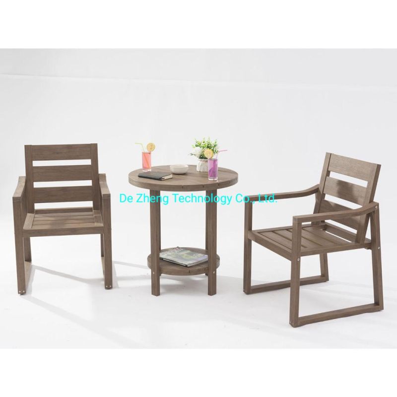 New Products Outdoor Patio Wooden Teak Garden Restaurant Dining Table Set