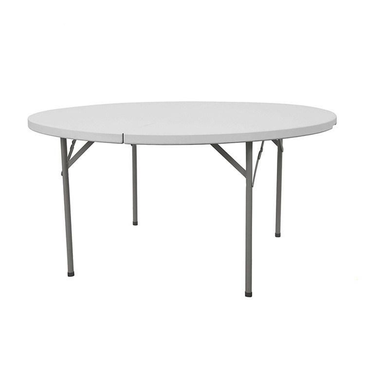 Metal Frame Banquet Hotel Restaurant Dining Folding Table for Hotel