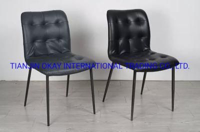 Factory Direct Price Simple Design Modern Fabric Dining Chairs