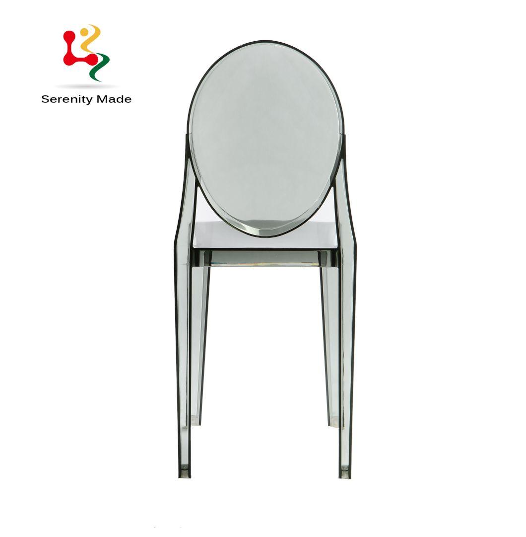 Modern Simple Design Commercial Wedding Furniture Plastic Dining Chair