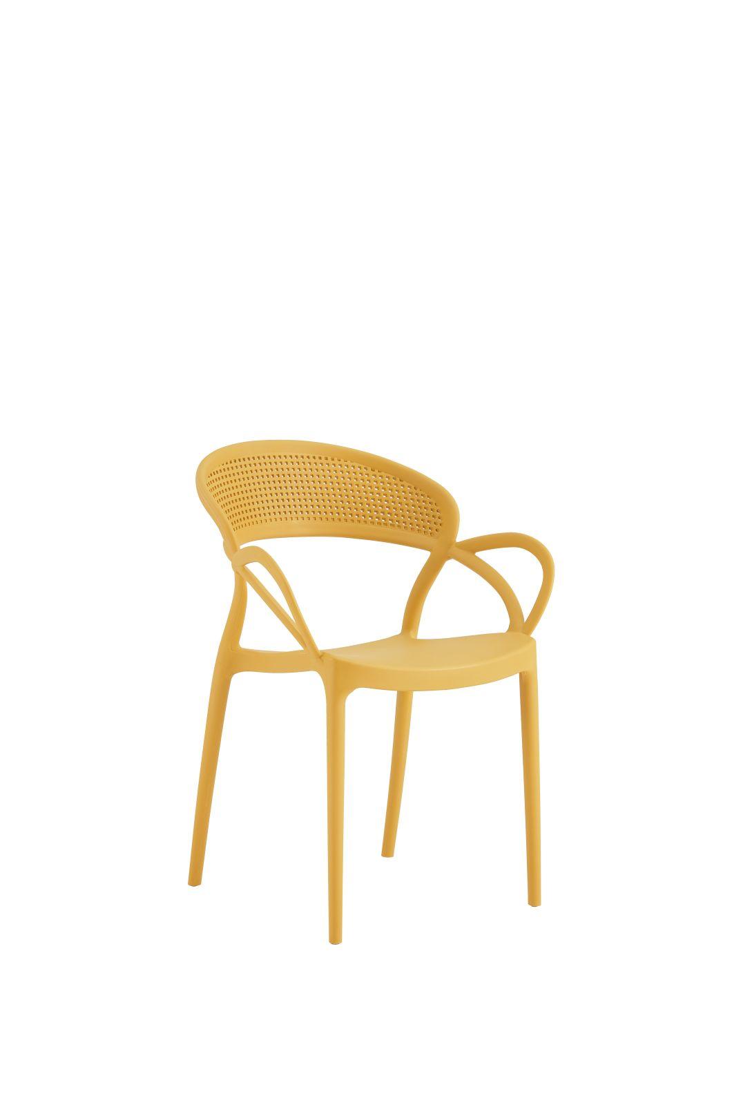 Furniture Design Classic PP Living Room Cafe Dining Plastic Side Restaurant Chair