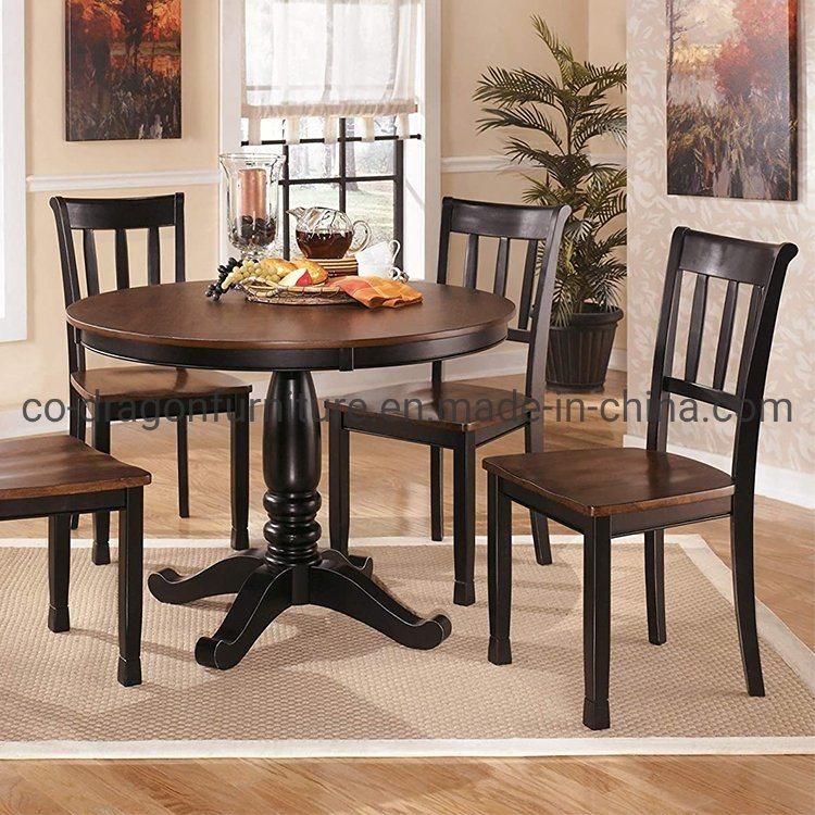 Fashion Wholesale Dining Chair with Wooden Leg for Dining Furniture