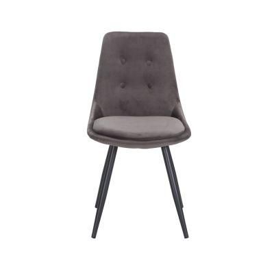 2021 New Velvet Metal Leg Dining Chairs