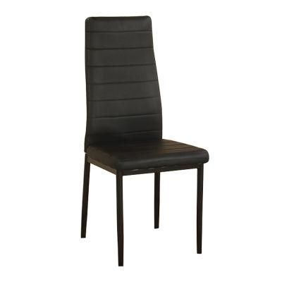 Poland Best Selling Nordic Style Modern PU Seat and Back Restaurant Dining Kitchen Chair