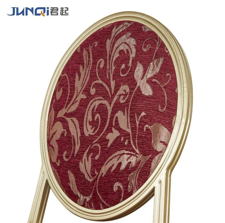 High Quality Luxury Iron Metal Restaurant Dining Wedding Hotel Banquet Chair