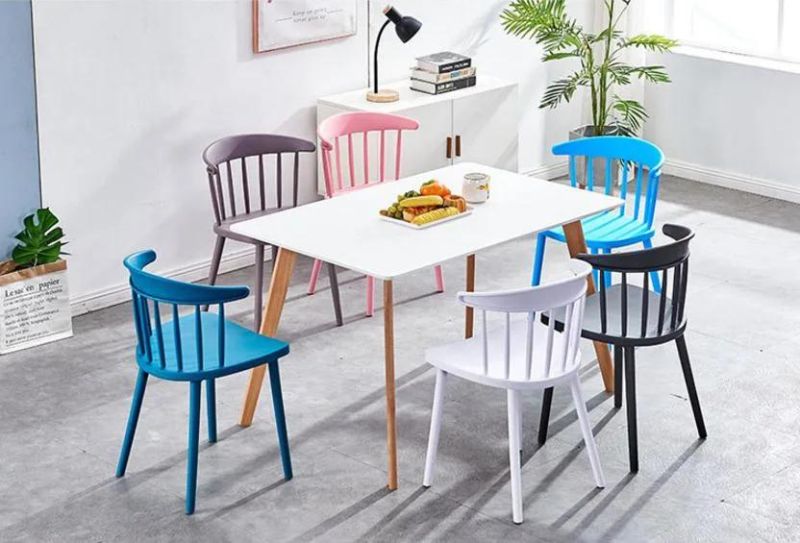 Manufacturer Stackable Dining Room Furniture Indoor Home Best Plastic Chair