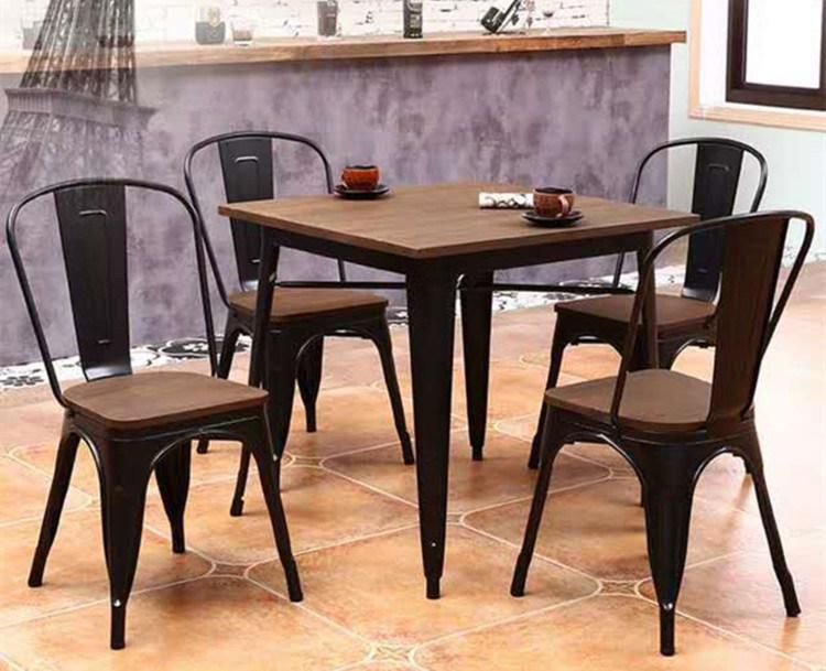 Rental Furniture Loft Studio Sillas Tolix Vintage Garden Coffee Metal Bistro Dining Chair