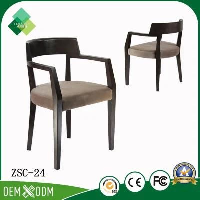 High Quality Simple Style Armchair Restaurant Furniture for Sale (ZSC-24)