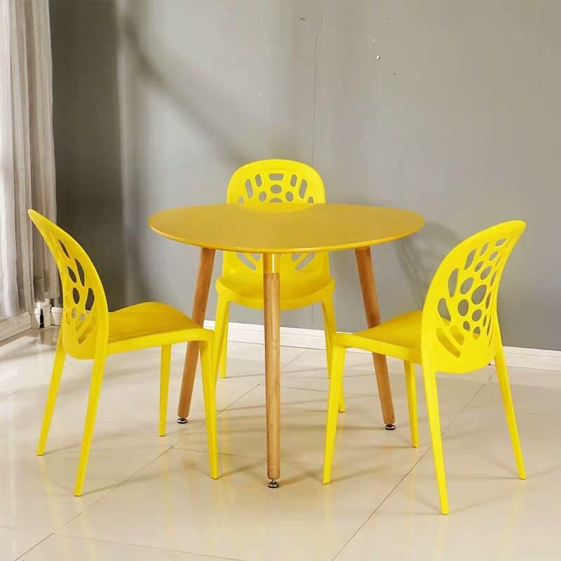 Wholesale Leisure Modern Adult PP Restaurant Cafe Chair Bistro Cheap Plastic Chair