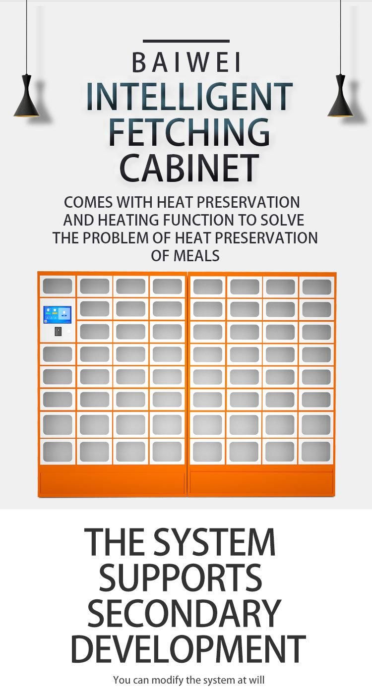 Hot Food Smart Locker Restaurant Smart Locker for Food