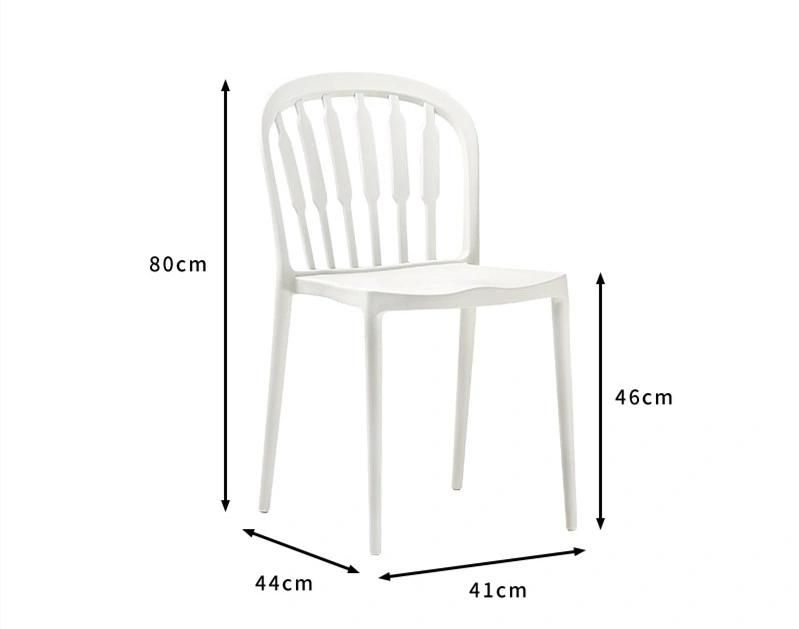 Party Event Silla Outdoor Plastic Colorful Garden Banquet Dining Chair